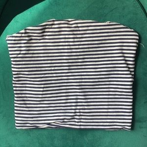 Brandy Melville Stripped Tube Top